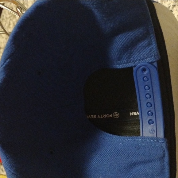 Seattle Mariners 47 Brand Snap Back Royal Gold - Picture 6 of 7